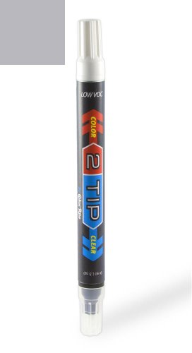ColorRite 2Tip Subaru 3 Automotive Touch-up Paint - Pewter Metallic Clearcoat 944 - Color-and-Clearcoat Package Touchup Paint ColorRite 2TIP-1497-41484-PEN-C