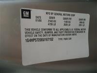 Instrument Panel or Dash Buick 1147474