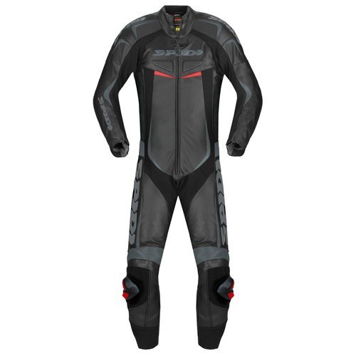 Spidi Y121-026-48; Suit Reset Wind Bk/Gy E48/Us38 Made by Spidi Racing Suits Spidi Y121-026-48