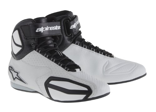 Alpinestars Faster Vented Shoes, Gender: Mens/Unisex, Primary Color: Gray, Size: 12, Distinct Name: Black/Gray 2510314106-12 Shoes Alpinestars 251031410612