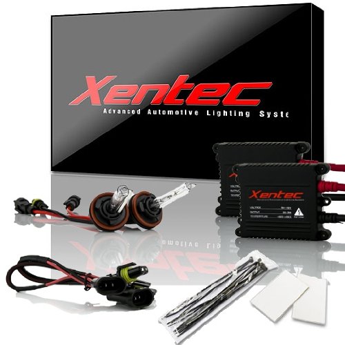 Headlight & Tail Light Conversion Kits Xentec XTEPESLIMDCKIT-H11-W-6K-20140401