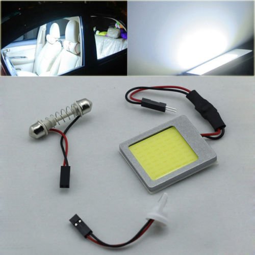 Amtopseller T10/ba9s/festoon 7w White Light COB LED Bulb for Car Reading Lamp (12v) Bulbs Amtopseller AUS-48leds-white-onepcs