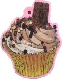 Air Fresheners SERIOUS STUFFYS CUPCAKE CHO