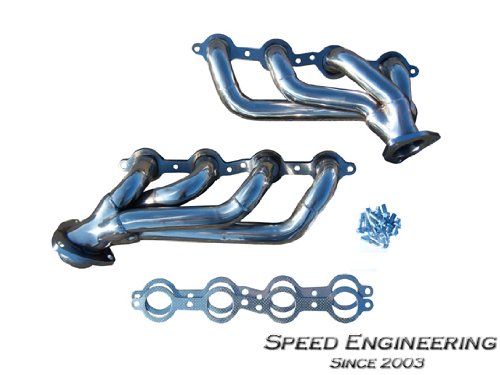 Speed Engineering 25-1016 Chevy GMC Truck/SUV Stainess Shorty Headers (4.8L, 5.3L, 6.0L Engines) Headers Speed Engineering 25-1016