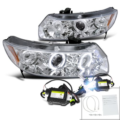 Headlight & Tail Light Conversion Kits Spec-D Tuning H16-2LHPCV064GTM