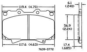 Brake Pads Power Stop 17-772