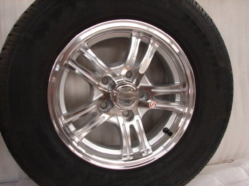 14 Aluminum Trailer Wheel Rim 5 Lug Radial Tire Trailer Wheels Express Inc su211205r