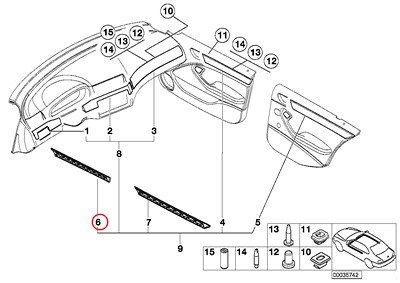 Center Consoles BMW BMW8235225