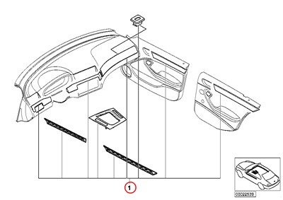 Center Consoles BMW BMW9416202