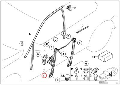 Windows BMW BMW7020660