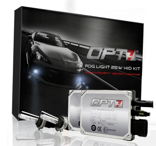 OPT7 Blitz Fog Light 25w HID Kit - 880 890 Series - 10000K Deep Blue Bulbs OPT7 2XM1-OPT7-88-10