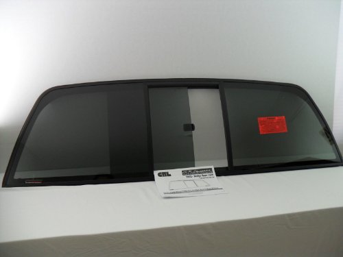 2002-2010 Dodge Ram (1500 2500 3500 4500) 2&4 Door Pickup Sliding Back Window Slider Back Glass Manual DY90103PK4 Windows CRL 3 Panels