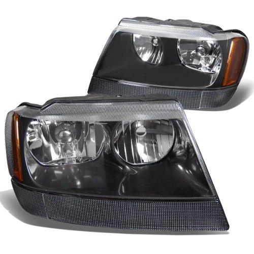 Headlight Assemblies Auto Dynasty AD-HL-OH-JGC99-BK-AM