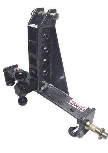 GenY, 3-Point Tractor Dual Receiver Attachment,Ball Mount ,2Receiver,Trailer Hitch,Gooseneck Pintle Hitch Mounts Genâ¢Y TPGH-805