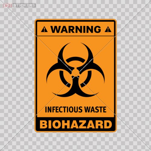 Wall Stickers & Murals Biohazard Signs Stickers DAT143910500