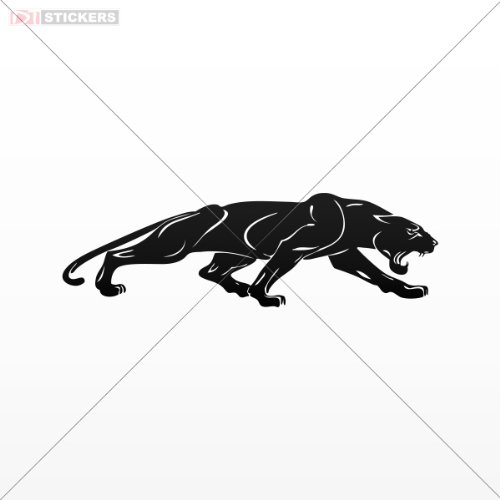 Bumper Stickers Cats Wild Stickers DAT019040502