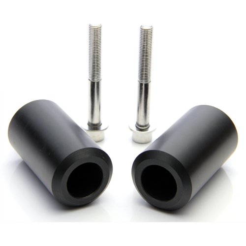 Motorcycle Frame Slider Protector Crash for 2006-2008 Yamaha FZ1 Black Frame Guards Epower Mall BF908