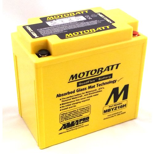 Batteries MotoBatt MBYZ16H