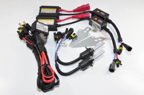 H4H 702K JDM 8000K Bi-Xenon hi-lo AC HID Conversion Kit , Honda Civic EG, EF, Integra DA, Legend KA Lighting Bright Auto Lights H4H-702K-8K-Kit