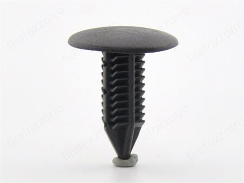 Black Push-Type Interior Trim Clips for BMW 3 Series (25/Pack) Clips QQ Studio CBT-168-25