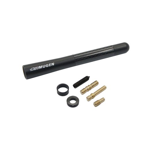 Carbon Fiber Mugen Sports Style Short Antenna For Honda All Model 4.7-Inch Antenna Toppers bleqi EB31270004