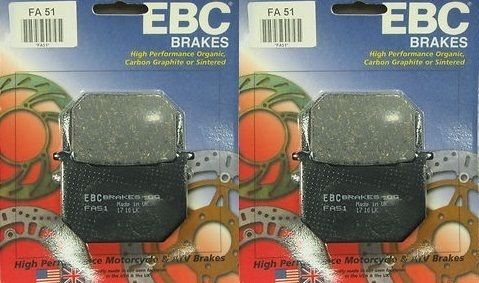 Brake Pads EBC Brakes FA51 / Kevlar Organic