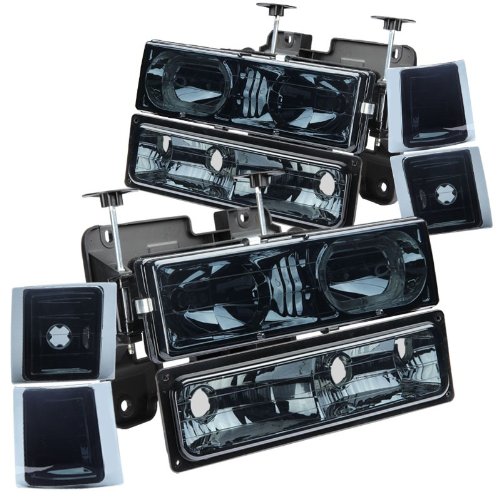 Headlight Assemblies Generic UR-HL-HA-8P-C1094-SM