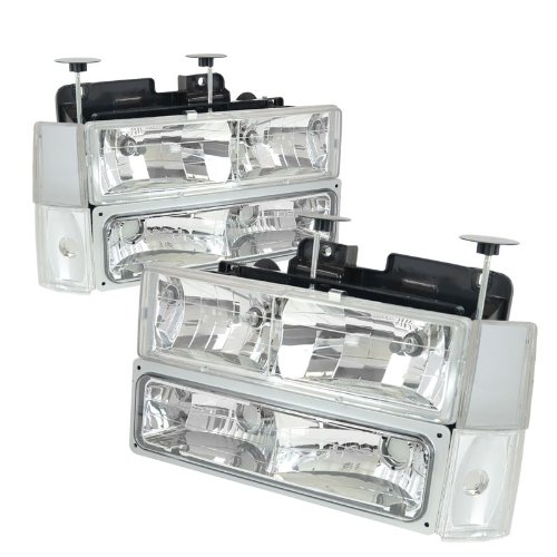 Headlight Assemblies Generic UR-HL-OH-8P-C1088-CH