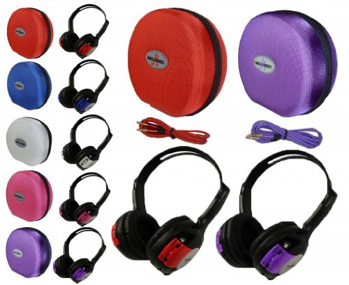 Car Headphones Wisconsin Auto Supply MDZHP-RV-2