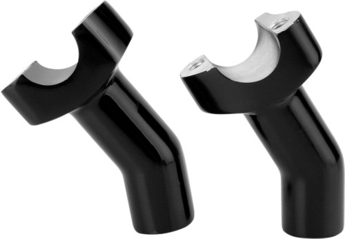 Drag Specialties - Risers Pullback 3.5 Black Pu Handlebar Accessories Drag Specialties U0602-0413