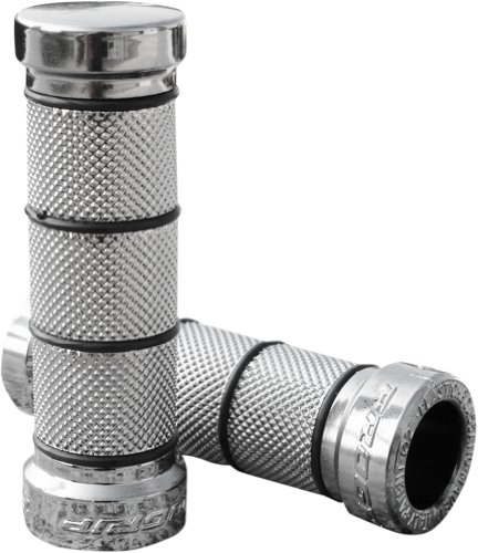 Pro Grip - Grips 866 7/8 Chromed Rubber - Chrome 866Cr-78 Pu Grips Progrip U0630-0936