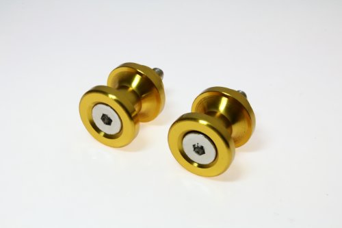 Kawasaki ZX6R RR 636 ZX9R ZX10R ZX12R ZX14 Z750 Z1000 Swingarm stand Spools Gold Body & Frame Parts Unknown SS-G10F29