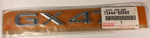 Toyota Genuine Parts 75444-60040 Lexus GX470 Rear Emblem Emblems Lexus 75444-60040