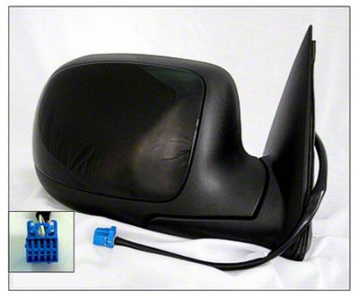Passenger Side Power Door Mirror for 2003-2006 Gmc Yukon Denali Exterior Mirrors Upgrade Your Auto CRSH1620-amazon