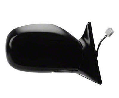 Black Passenger Side Manual Door Mirror for 1996-2000 Toyota Rav4 Sedan Exterior Mirrors Upgrade Your Auto CRSH2686-amazon