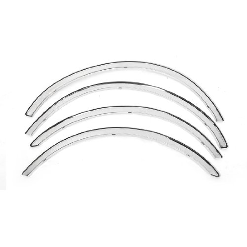 Car Modified Decorative Wheel Eyebrow Strip 4 Pcs for 2009 Chevy Sail Wiper De-Icing Strips uxcell a13102500ux0392