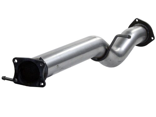 aFe Power 49-04014 ATLAS; DPF Delete Exhaust Pipe; 4 in. Tubing; Incl. OE Style Clamps/Flanges; w/o Bungs; Aluminized Steel; Race Only; Pipes eCustomhitch 49-04014
