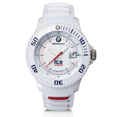 BMW Genuine Logo Motorspot Ice Water-Resistant 330 Feet Watch White Racing Apparel BMW BMW2354182
