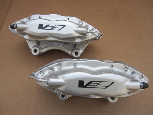 2003 2004 2005 2006 2007 Cadillac CTS-V / 2005-2011 STS-V Brembo Rear Calipers- Driver and Passenger Sides Calipers With Pads Brembo 20866200 / 20866100