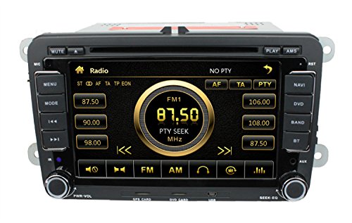 lsqSTAR 72Din Resistance Screen with Wince System for VW Golf POLO PASSAT JETTA Color Black In-Dash DVD & Video Receivers lsqSTAR ST-6031000000000