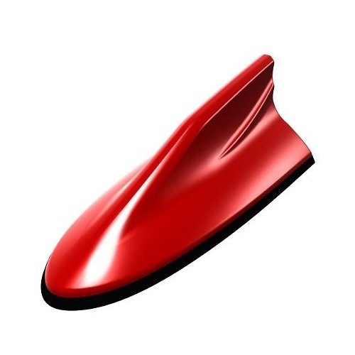 Beat-Sonic FDA9-C7P Lightning Red/Firestorm Functional Shark Fin Antenna Electrical Beat-Sonic FDA9-C7P