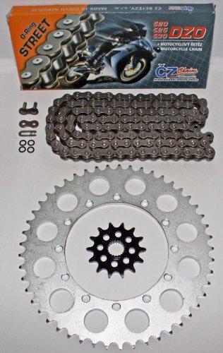 2011-2014 Kawasaki KX250 F CZ DZO O Ring Chain and Sprocket Set 14/48 520X114 Chain & Sprocket Kits Race-Driven RDF-1170-14, RDR-9040-48, 520DZOX114.b
