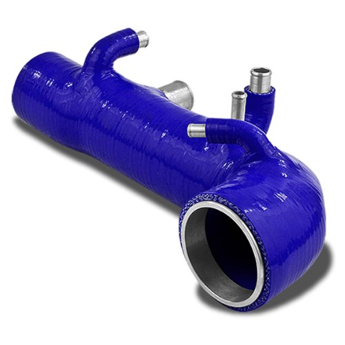 Auto Dynasty 4-Ply Turbo Inlet Silicone Hose For Subaru Impreza WRX STi - Blue Hoses & Hose Clamps Auto Dynasty AD-SH-TI-WRX02-BL