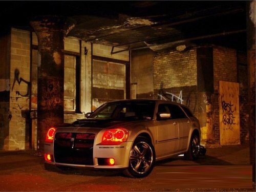 Oracle 05-07 Dodge Magnum LED ColorSHIFT Halo Rings Headlights Bulbs Headlight & Tail Light Conversion Kits Oracle Lighting 2231-333