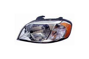 Chevy Aveo Sedan 07-11 Headlight Unit RH USA Passenger Side Lighting Depo 335-1144R-UF