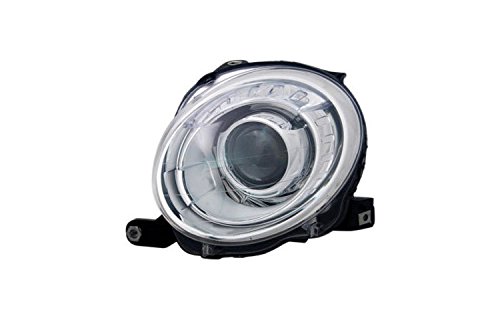 Depo 361-1101L-AS, 361-1101R-AS 12-14 FOR FIAT 500 (HATCHBACK) / 12-14 FOR FIAT 500C (CONV) HEADLIGHT - PAIR ASSEMBLY Headlight Assemblies Depo LH-FI5012HB-MXZ-P2-A