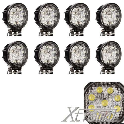 Driving, Fog & Spot Lights Xtreme Work WL-ROUND-8PC