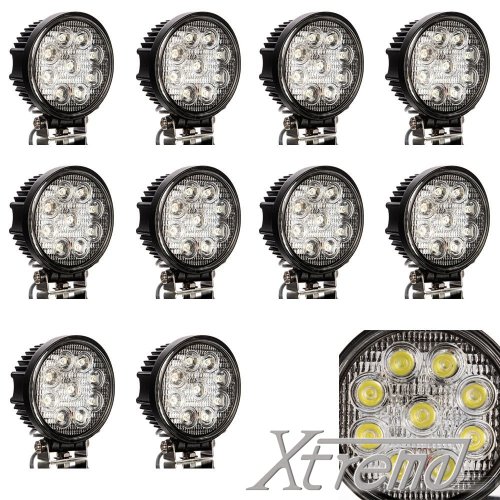 Driving, Fog & Spot Lights Xtreme Work WL-ROUND-10PC