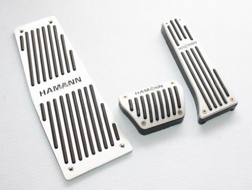 Harvard kid DIY Car Parts Aluminum Accelerator Brake Footrest Plate Pedals Pads for BMW E60 AT HAMANN Body Harvard kid HK-PEDAL-PAD-A012