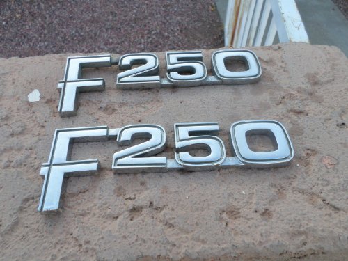 Emblems FORD F250 OEM Factory Genuine